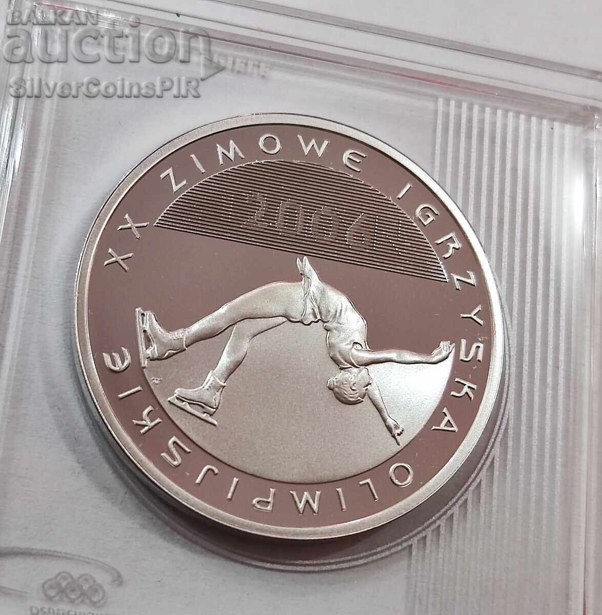 Delivery of Silver 10 Zloty Olympics 2006 Poland Delivery of Silver 10 Zloty Olympics 2006 Poland