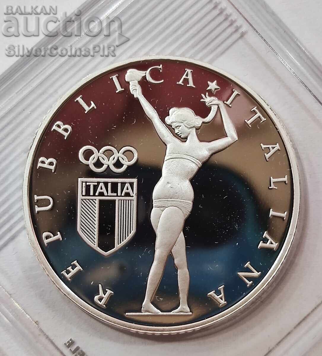 Silver 10 Euro Olympics 2014 Italy with price 72.00 BGN | € 36.81 Silver 10 Euro Olympics 2014 Italy with price 72.00 BGN | € 36.81