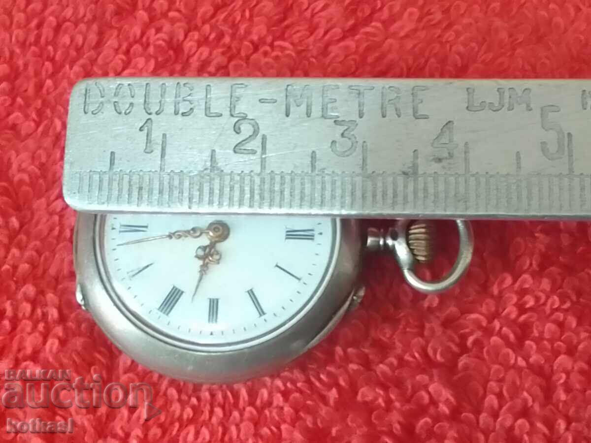 Δημοπρασία Παλαιό ασημένιο 800 Γυναικείο ρολόι τσέπης