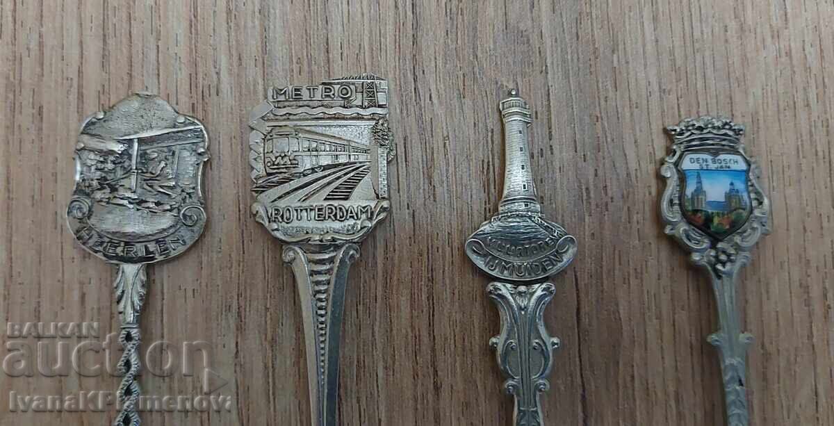 Spoons for collectors, 4 pieces with price € 12.00 | 23.47 BGN