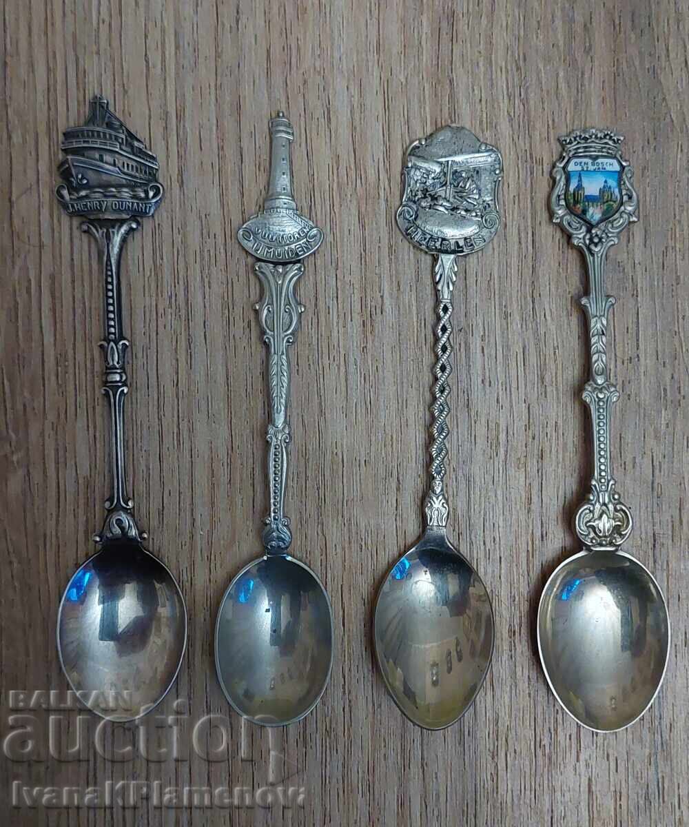 Κουταλάκια για συλλέκτες 4 τεμάχια