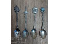 Lingurițe pentru colecționari 4 bucăți