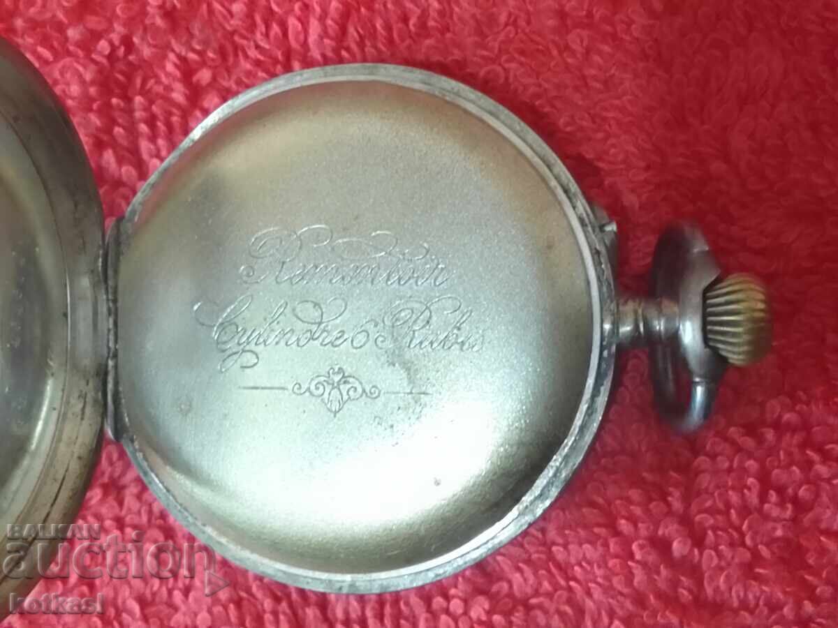 Antique Silver 800 Pocket Watch - 5