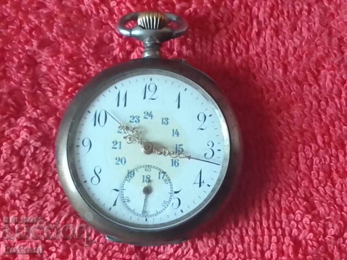 Antique Silver 800 Pocket Watch