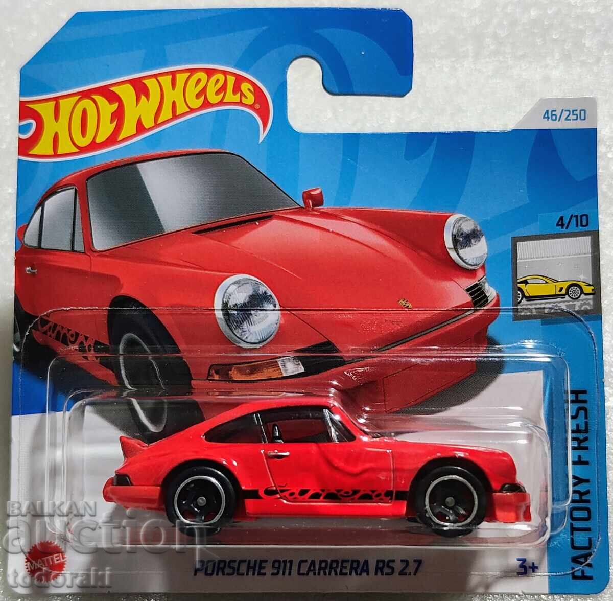 Hot Wheels Porsche 911 Carrera RS 2.7 Hot Wheels 1:64 Porsche Hot Wheels Porsche 911 Carrera RS 2.7 Hot Wheels 1:64 Porsche