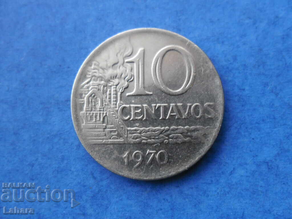 10 λεπτά 1970 Βραζιλία