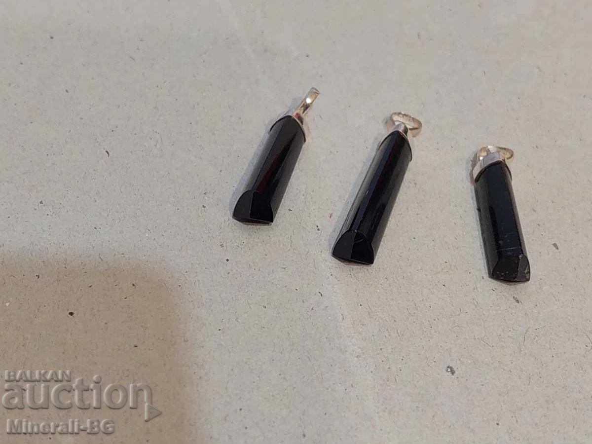 Black tourmaline pendant Black tourmaline pendant