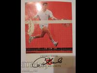 Автограф от Карл-Уве Щеб / Чарли Щеб (Charly Steeb) 2