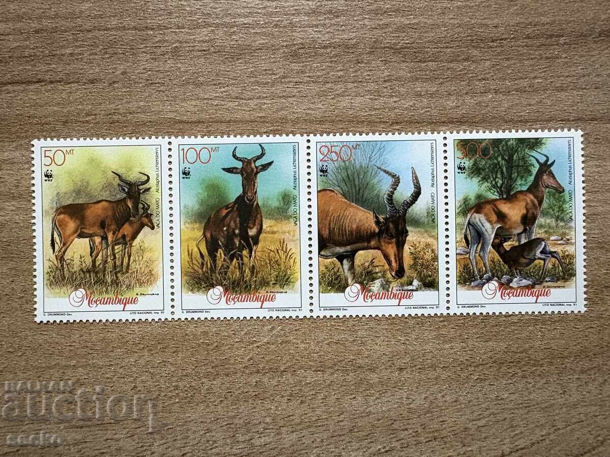 Μοζαμβίκη - Βούβαλος του Λιχτενστάιν (1991) MNH