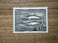 Groenlanda - Pești (1986) MNH