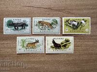 Ethiopia - Airmail - Animals (1966) MNH