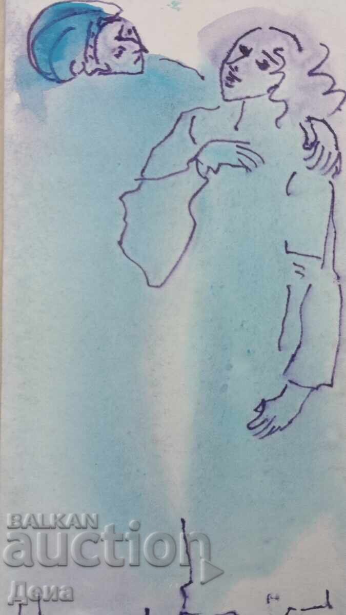 Acuarelă Ivan Filchev 1996 - 7