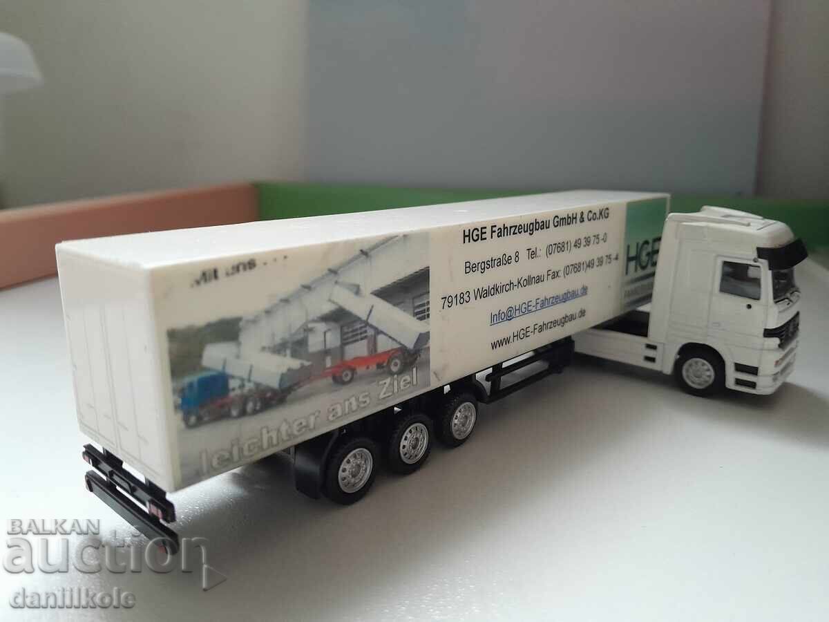*$*Y*$* METAL MODEL MERCEDES ACTROS ADVERTISING *$*Y*$* - 5
