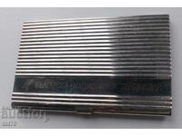 Стар метален визитник Българска национална телевизия – БНТ.