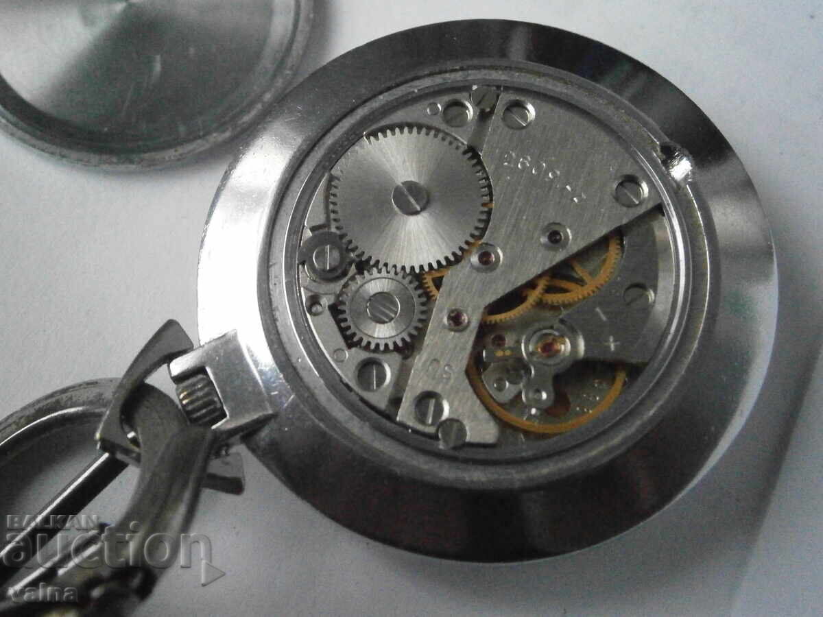 RAKETA 2609HA, pocket watch - like new! TOP! - 7