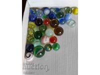 Lot of glass marbles (bubuchki)