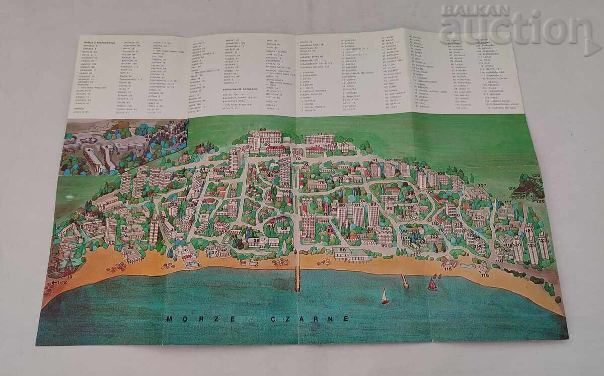 ΗΛΙΟΛΟΥΣΤΗ ΑΚΤΗ BROCHURE/ΧΑΡΤΗΣ ΓΙΑ ΠΟΛΩΝΕΣ ΤΟΥΡΙΣΤΕΣ 197..ε με τιμή 4.00 BGN | € 2.05