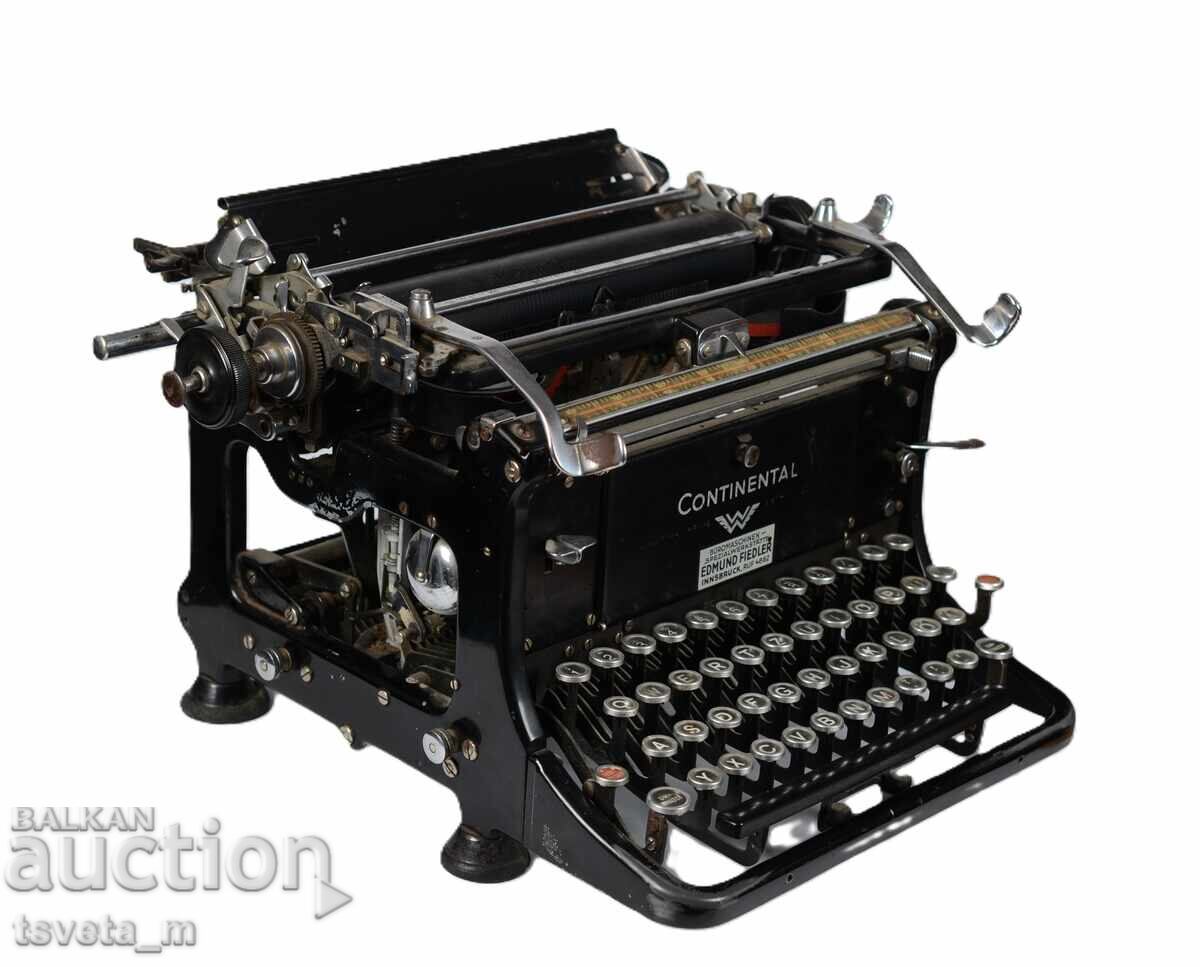 Licitație Mașină de scris CONTINENTAL, Made in Germany