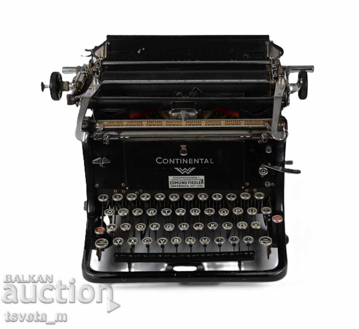 Mașină de scris CONTINENTAL, Made in Germany