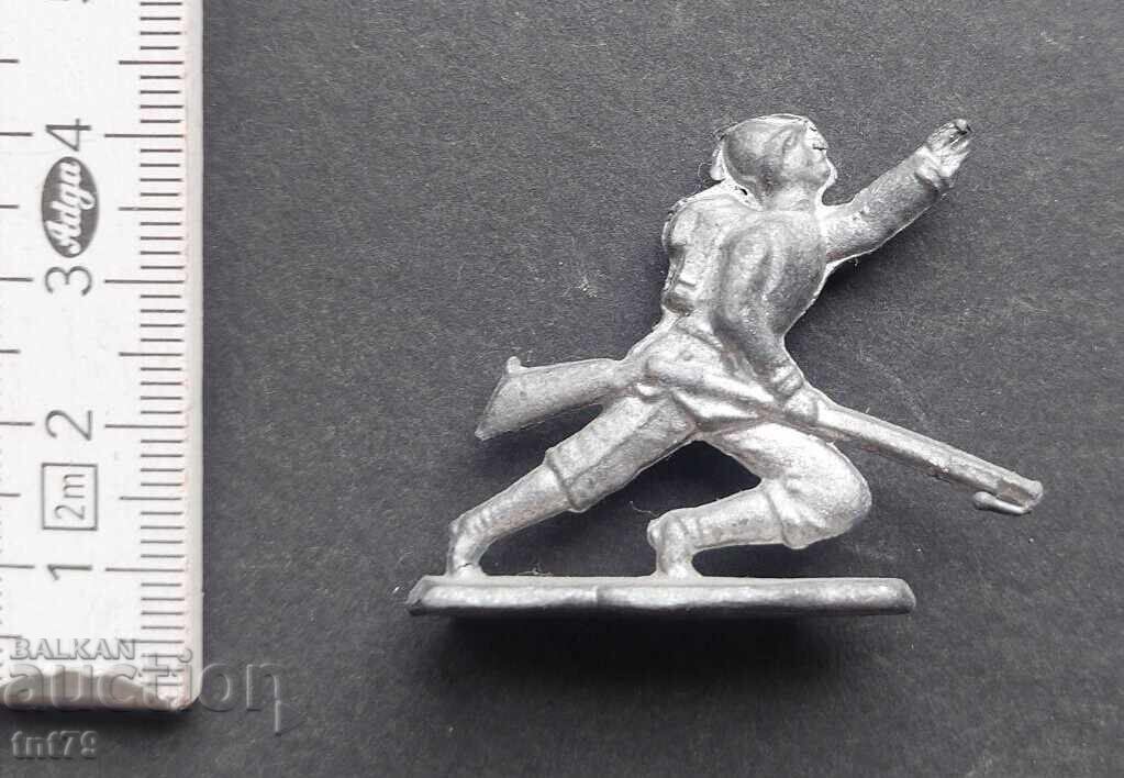 Licitație Figurină, soldat: Soldat de plumb – cal Licitație Figurină, soldat: Soldat de plumb – cal