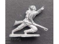 Figurină, soldat: Soldat de plumb – cal