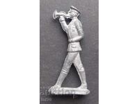 Figurină, soldat: Soldat de plumb – cal