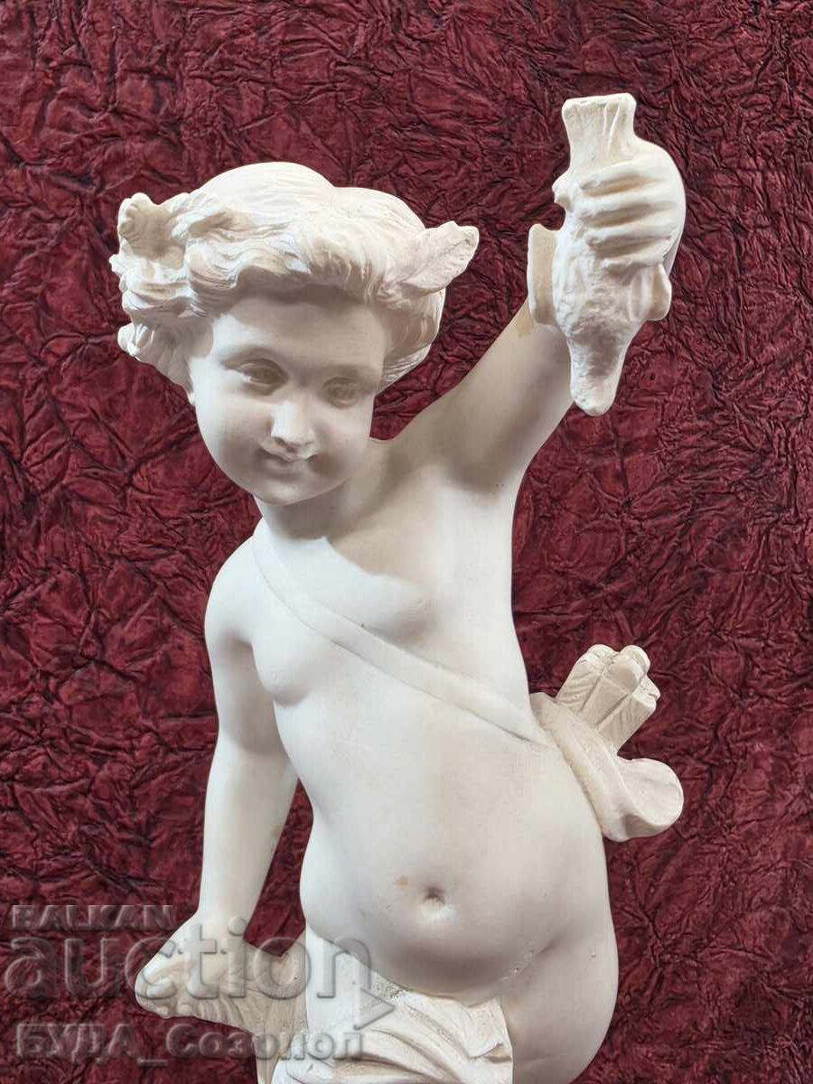 Pair of alabaster statues by Giuseppe Bessi with price 3000.00 BGN | € 1533.88