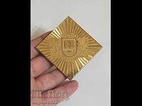 Construction Troops BNA Bronze Plaque Medal