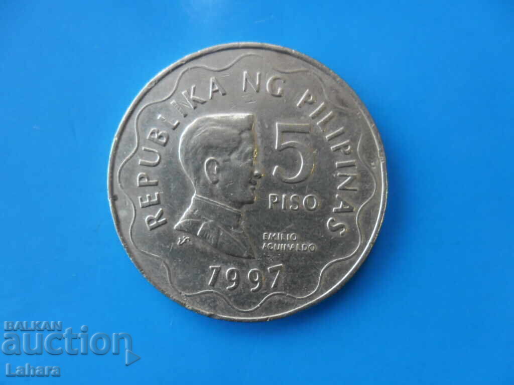 5 pesos 1997 g. Filipine 5 pesos 1997 g. Filipine