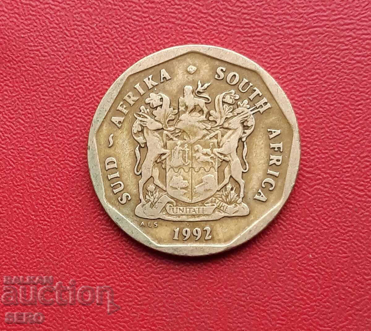 Νότια Αφρική - 50 σεντ 1992 με τιμή 0.30 BGN | € 0.15