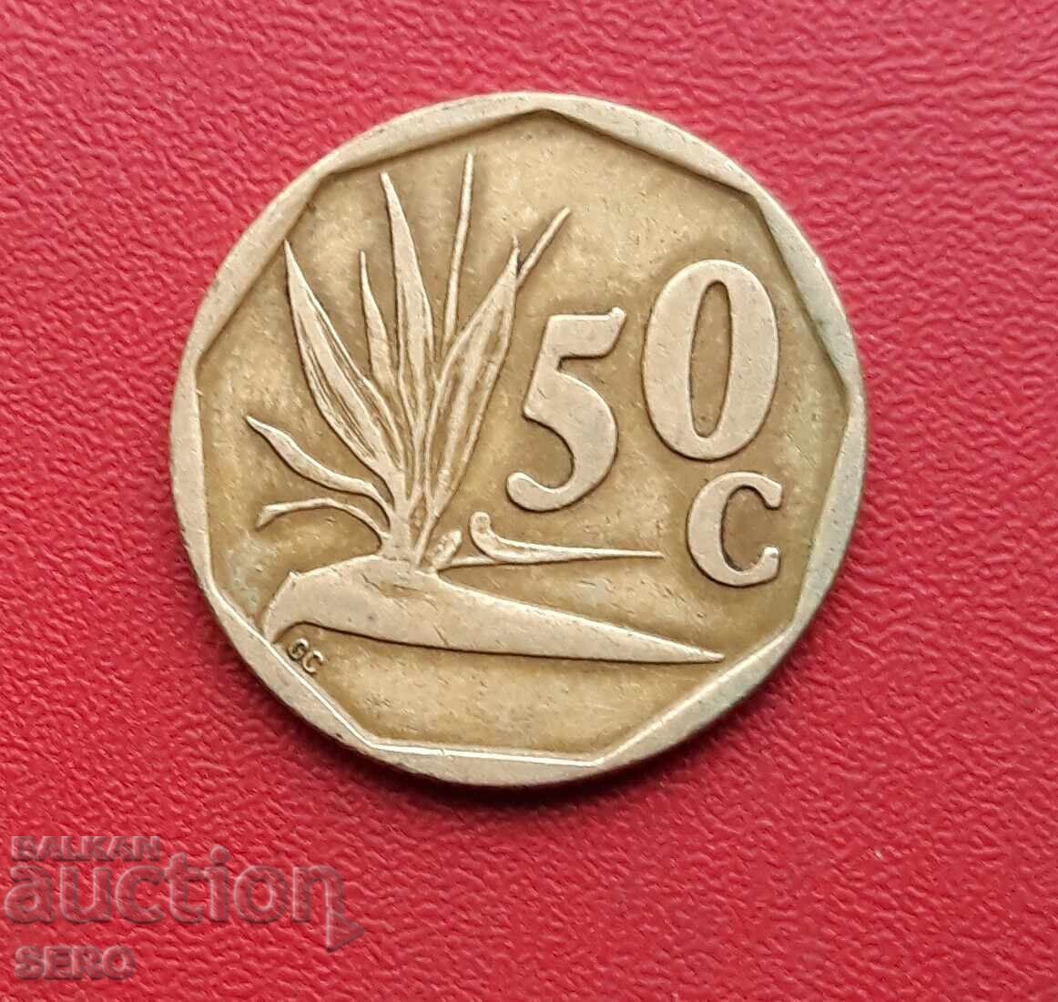 Νότια Αφρική - 50 σεντ 1992