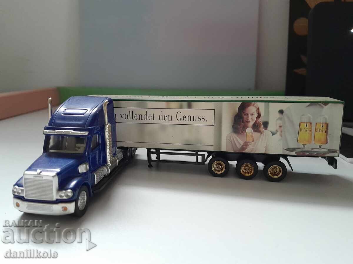 *$*Y*$* METAL MODEL TRUCK ADVERTISING BEER BITBURGER *$*Y*$* with price 24.45 BGN | € 12.50
