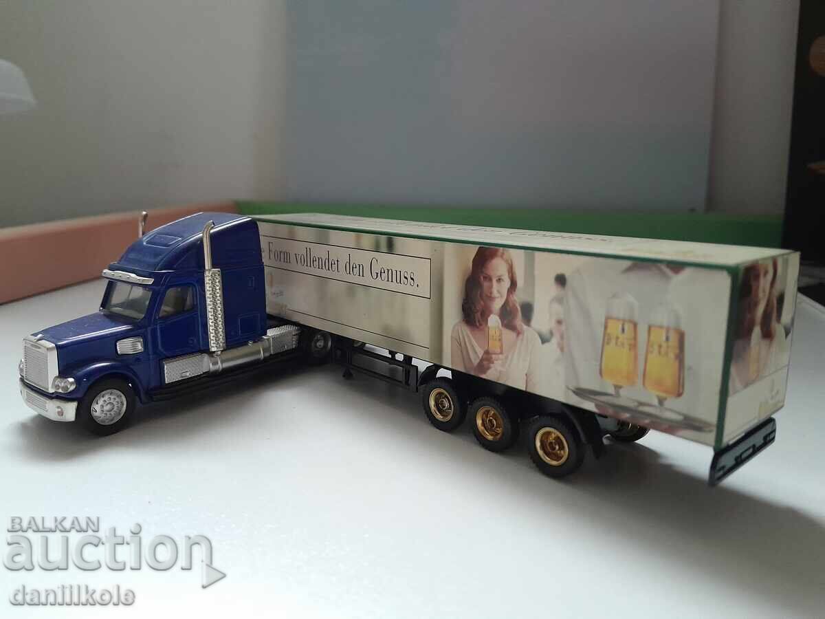*$*Y*$* METAL MODEL TRUCK ADVERTISING BEER BITBURGER *$*Y*$* - 6