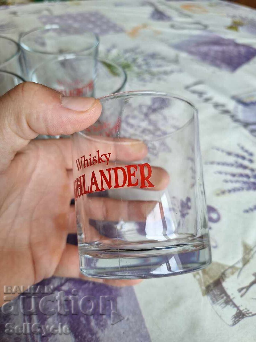 ✅8 ΤΕΜ. ΓΥΑΛΙΝΑ ΠΟΤΗΡΙΑ ΓΙΑ ΟΥΙΣΚΙ - HIGHLANDER❗ - 7