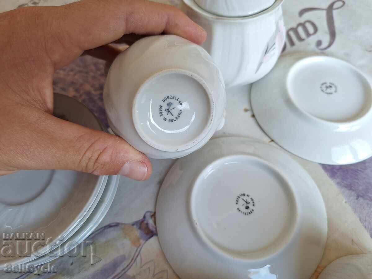 ✅БЪЛГАРСКИ ПОРЦЕЛАНОВ СЕРВИЗ ЗА КАФЕ❗ с цена € 2.00 | 3.91 лв. ✅БЪЛГАРСКИ ПОРЦЕЛАНОВ СЕРВИЗ ЗА КАФЕ❗ с цена € 2.00 | 3.91 лв.