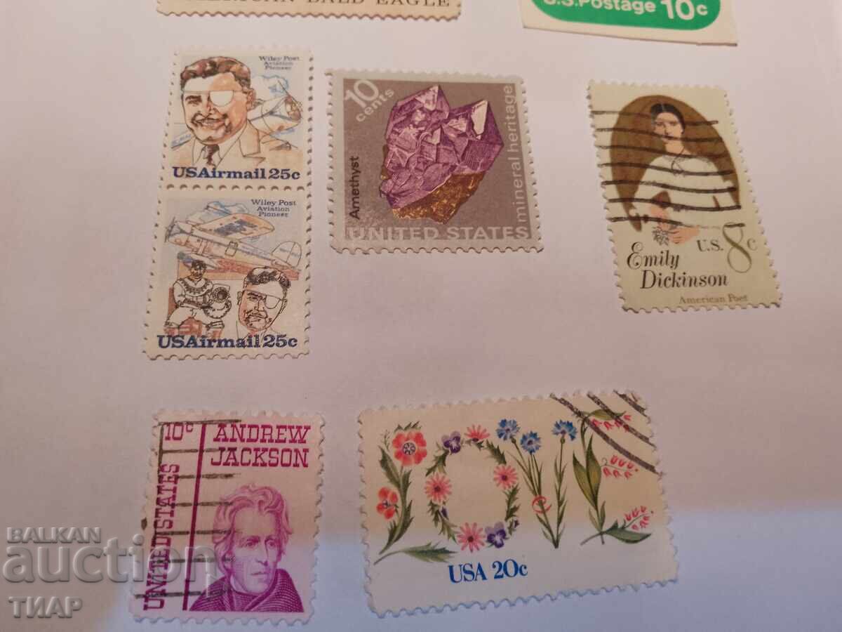 Auction Postage stamps USA -0.01 cents Auction Postage stamps USA -0.01 cents