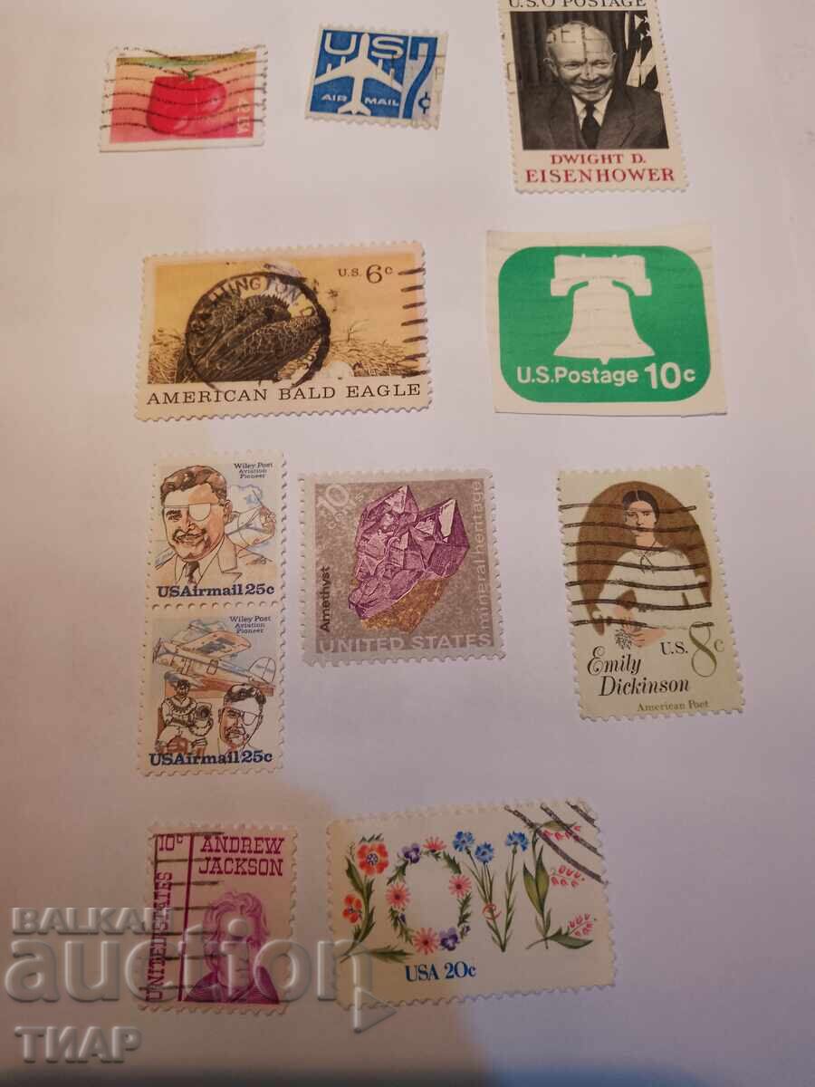 Postage stamps USA -0.01 cents Postage stamps USA -0.01 cents