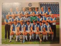 Fotbal - FC Grasshopper Zürich 1983 - carte poștală