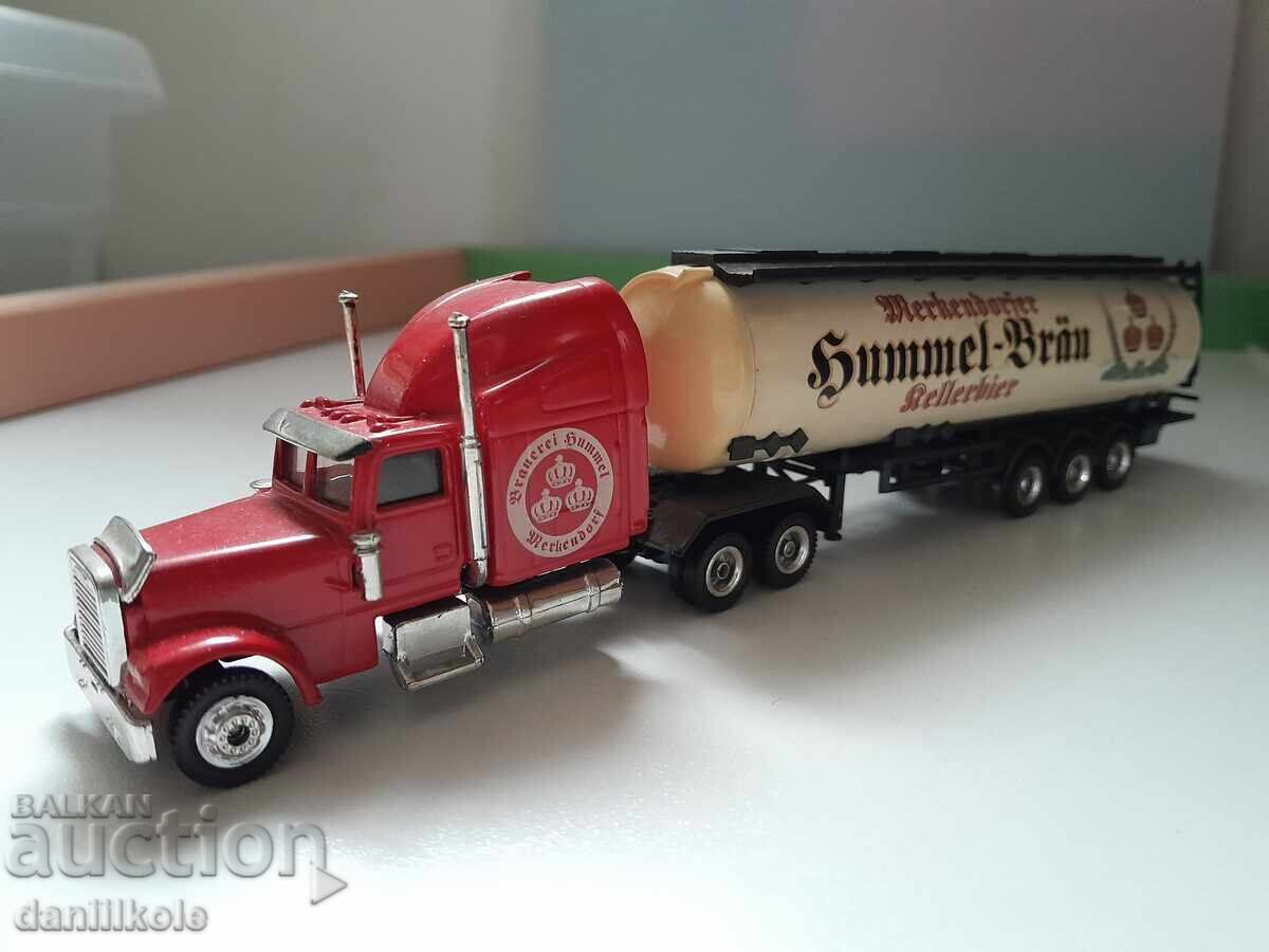 Auction  *$*Y*$* METAL MODEL FREIGHTLINER AD SUMMEL BRAU*$*Y*$*