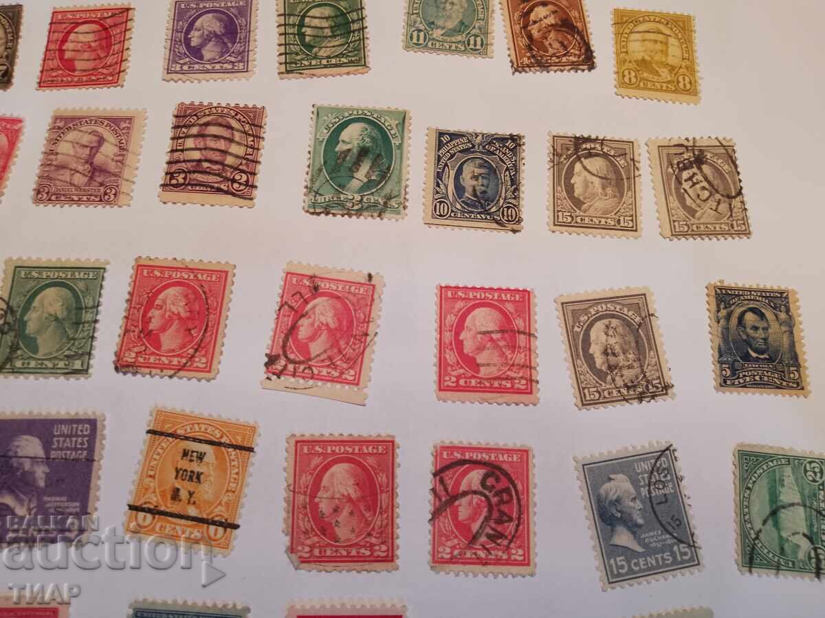 Auction Postage stamps USA -0.01 cents Auction Postage stamps USA -0.01 cents