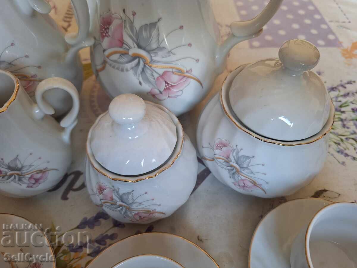 Auction  ✅ BULGARIAN PORCELAIN COFFEE SET❗
