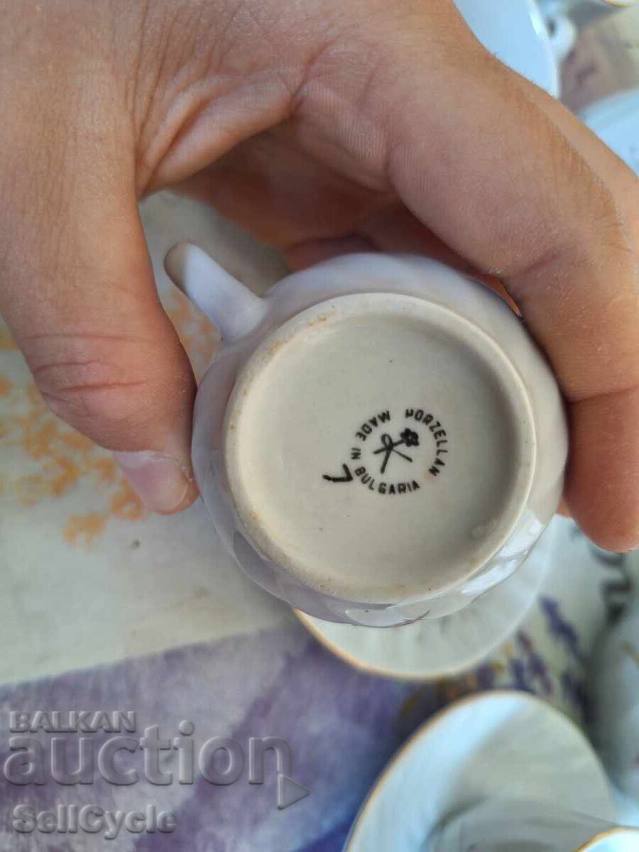 ✅ BULGARIAN PORCELAIN COFFEE SET❗ - 5