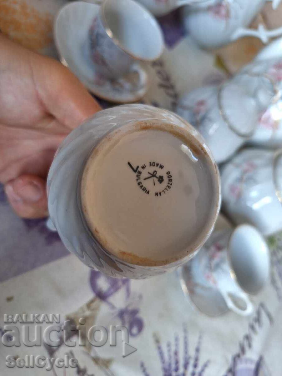 ✅ BULGARIAN PORCELAIN COFFEE SET❗ - 6