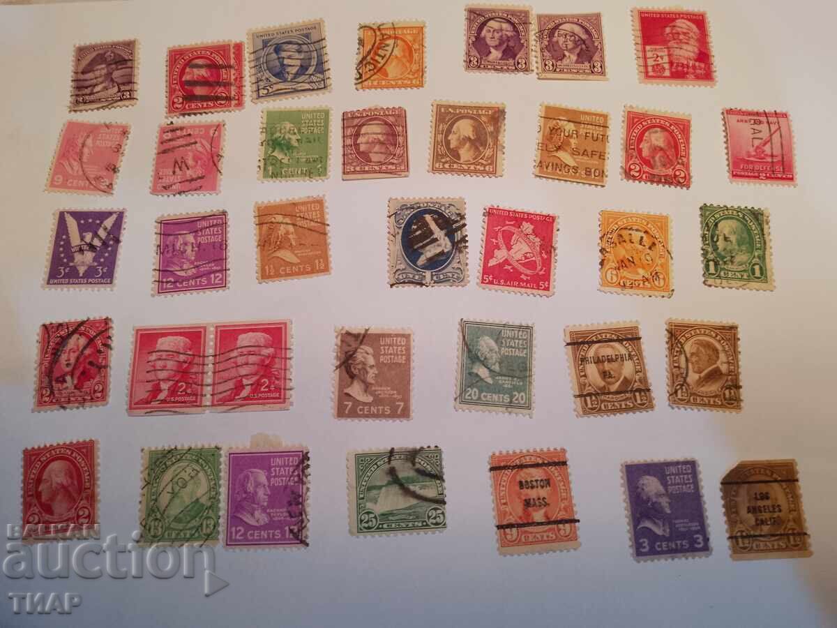 Postage stamps USA -0.01 cents Postage stamps USA -0.01 cents