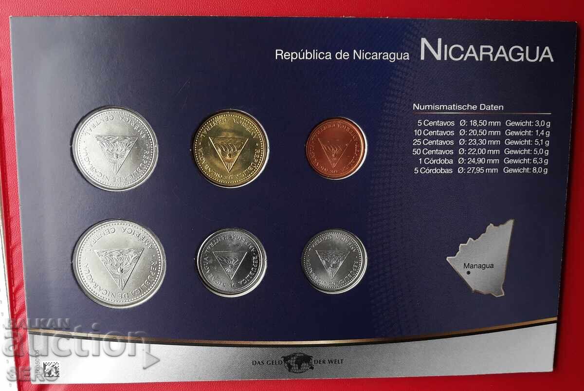Licitație Nicaragua - SET de 6 monede 1997-2007