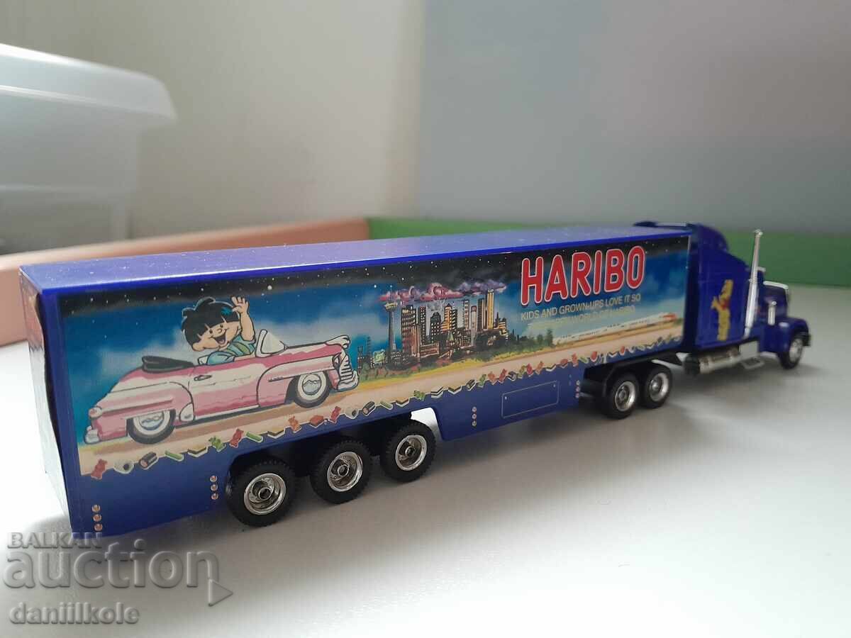 Παράδοση *$*Y*$* ΜΕΤΑΛΛΙΚΟ ΜΟΝΤΕΛΟ FREIGHTLINER ΔΙΑΦΗΜΙΣΤΙΚΟ HARIBO *$*Y*$*