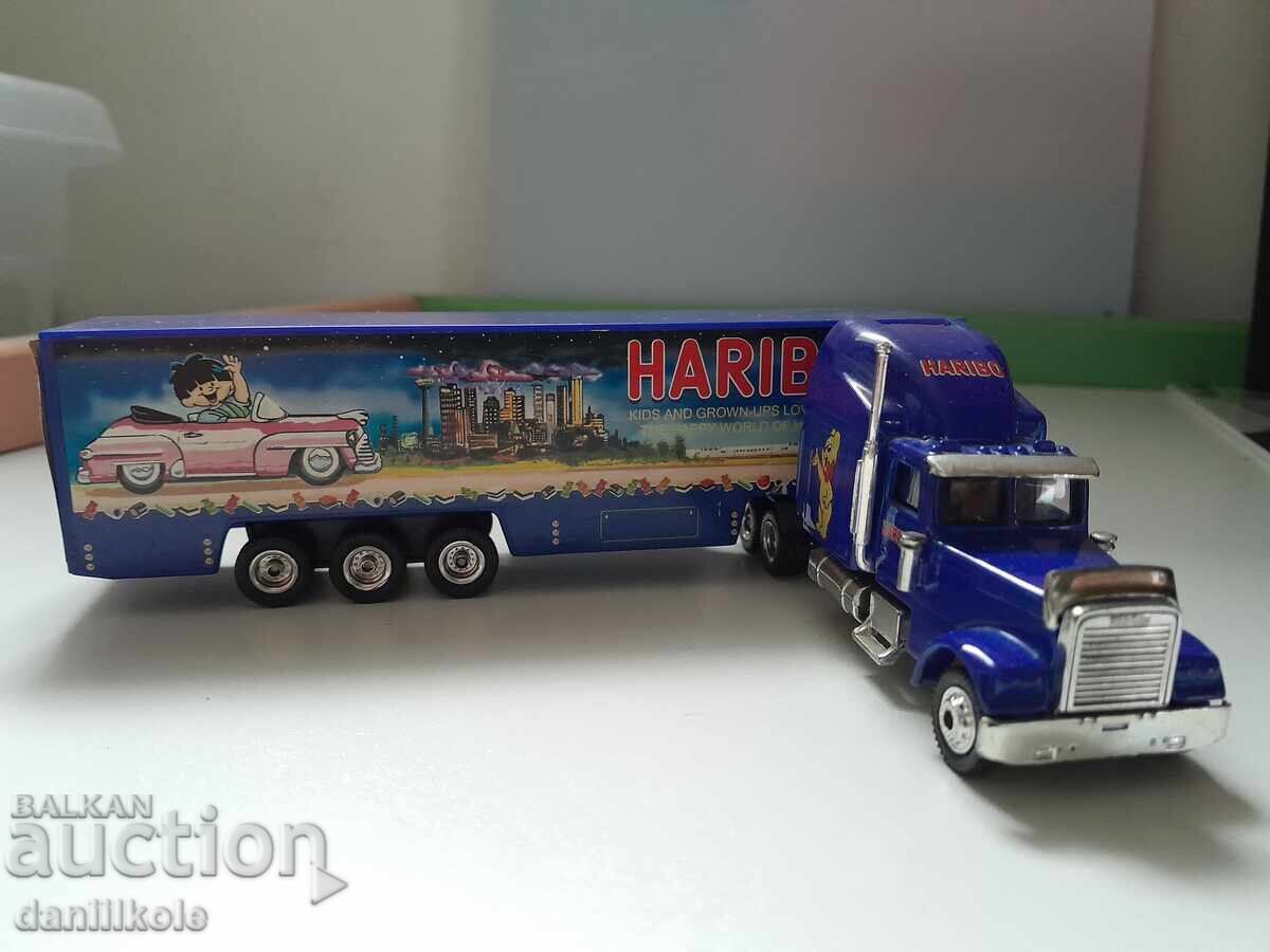 *$*Y*$* ΜΕΤΑΛΛΙΚΟ ΜΟΝΤΕΛΟ FREIGHTLINER ΔΙΑΦΗΜΙΣΤΙΚΟ HARIBO *$*Y*$*