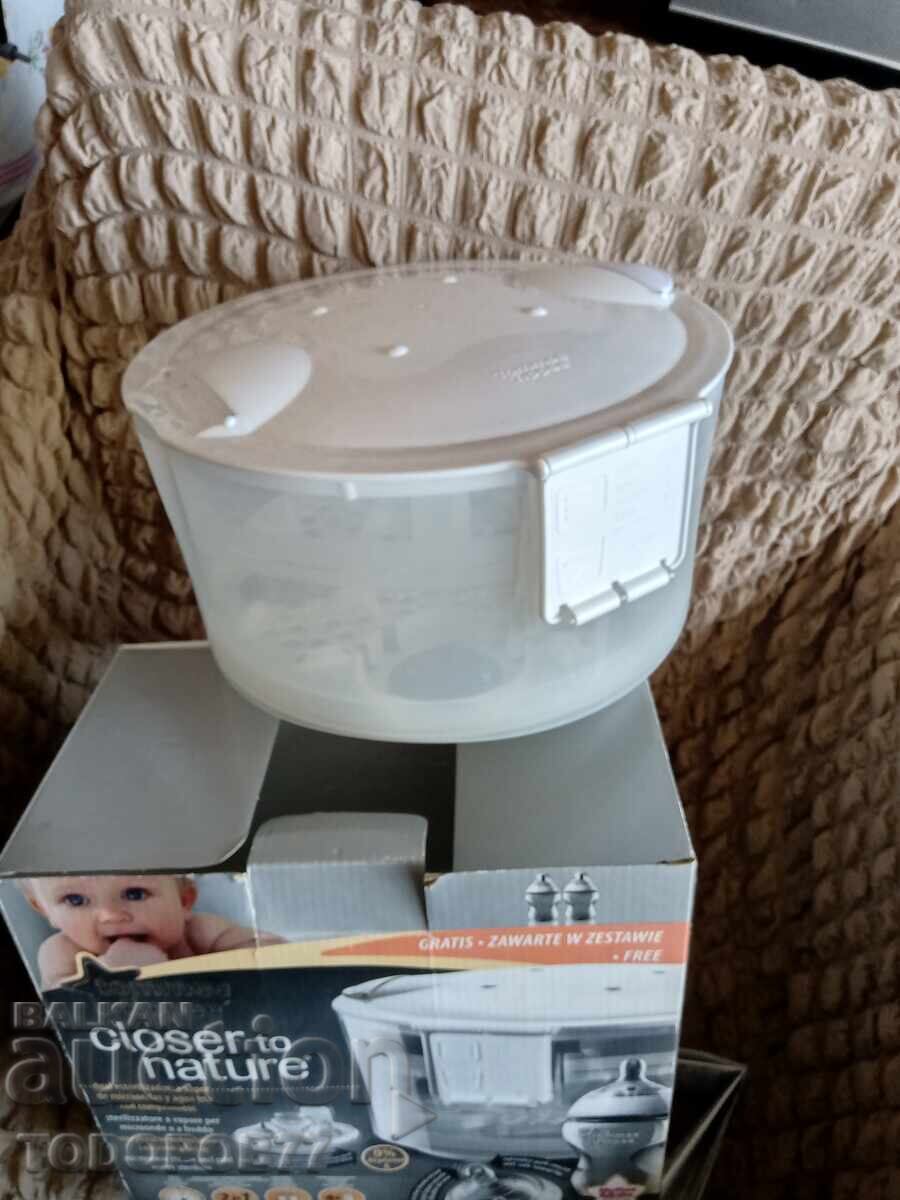 Παράδοση Αποστειρωτής για μπιμπερό Παράδοση Αποστειρωτής για μπιμπερό