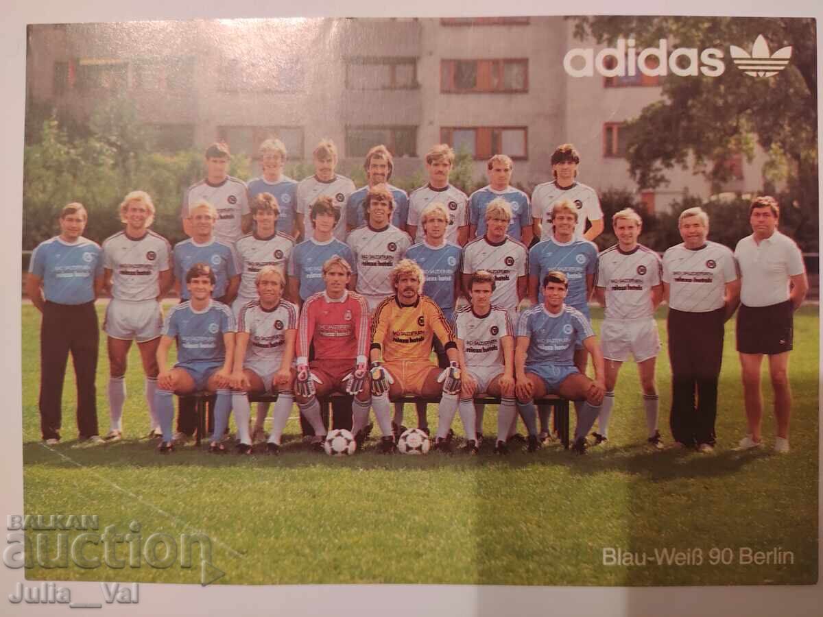 Fotbal - FC Blau Weiß - Germania - carte poștală Fotbal - FC Blau Weiß - Germania - carte poștală