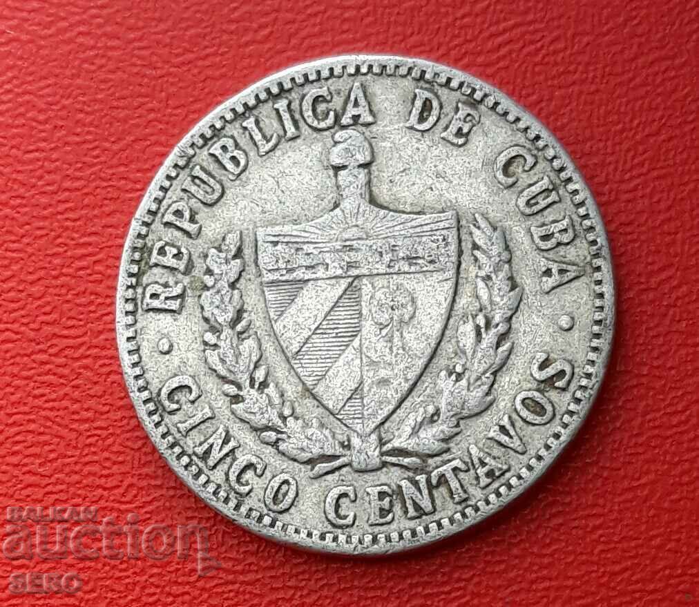 Cuba-5 centavo 1968 cu preț 0.25 BGN | € 0.13